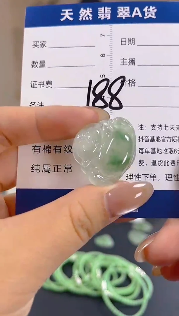 颈饰未镶嵌翡翠纯天然缅甸翡翠A货