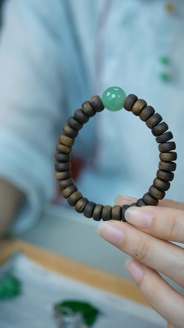 手串沉香未镶嵌37-9+mm珠串/姿/3