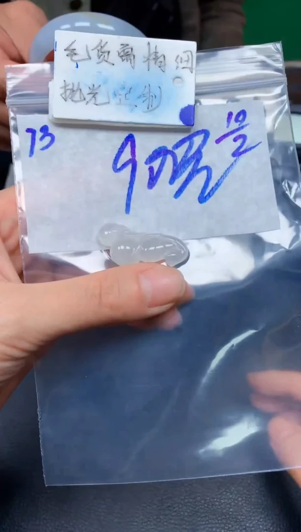 【闪购商品】定制翡翠未镶嵌73毛货需精细抛光挂件多样性拍一发一