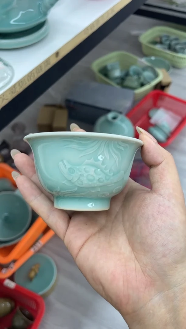全手特价福利 微瑕 慧仙青瓷