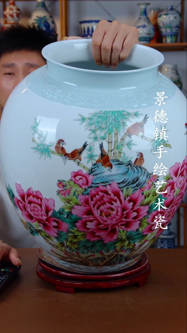 现代景德镇手工手绘陶瓷摆件26