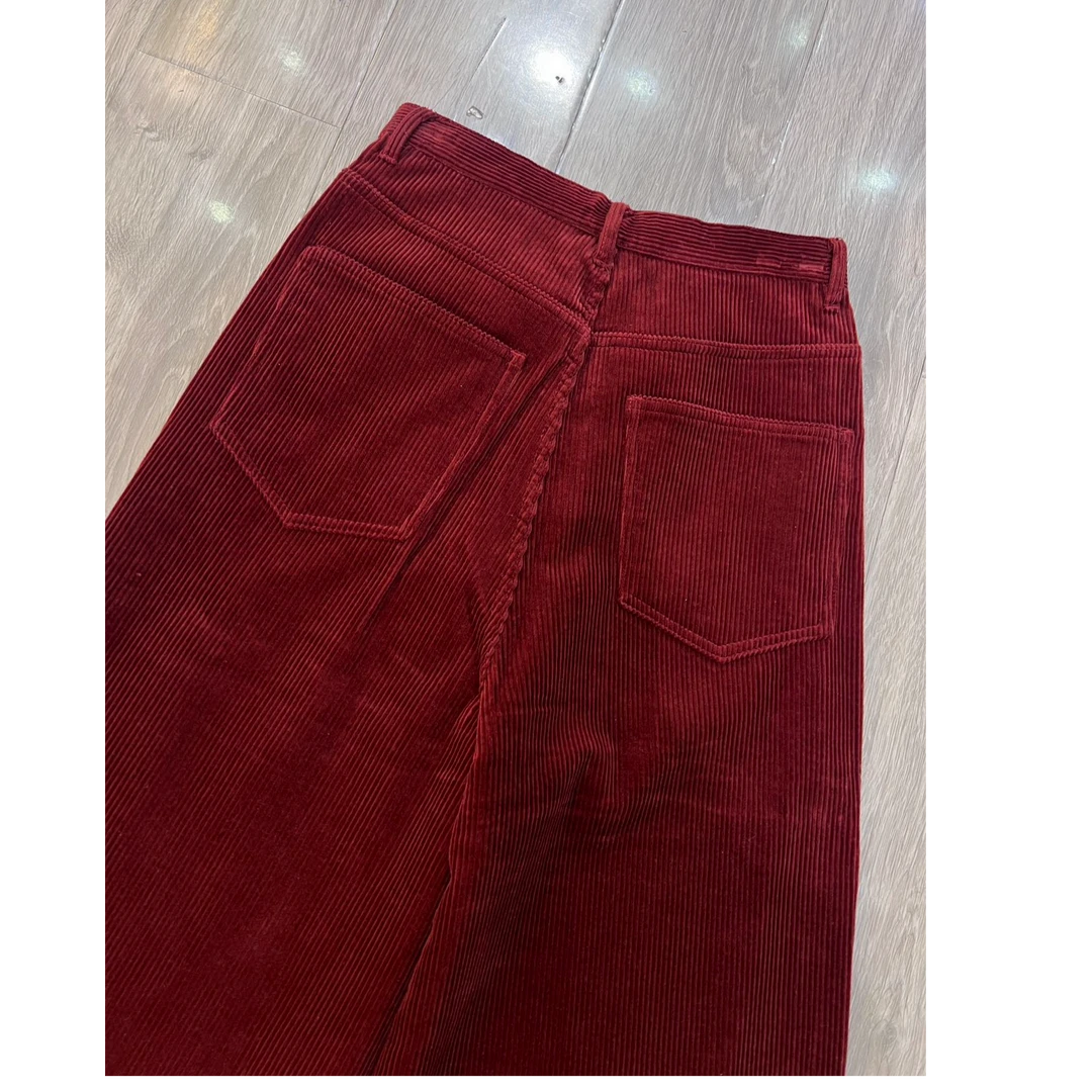 2024年自家原创设计高气质韩版阔腿时尚流行女款裤子