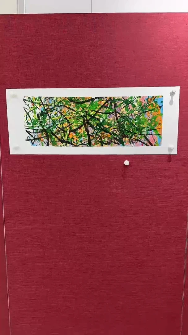 国画赵燮绘画1.5pc藤萝
