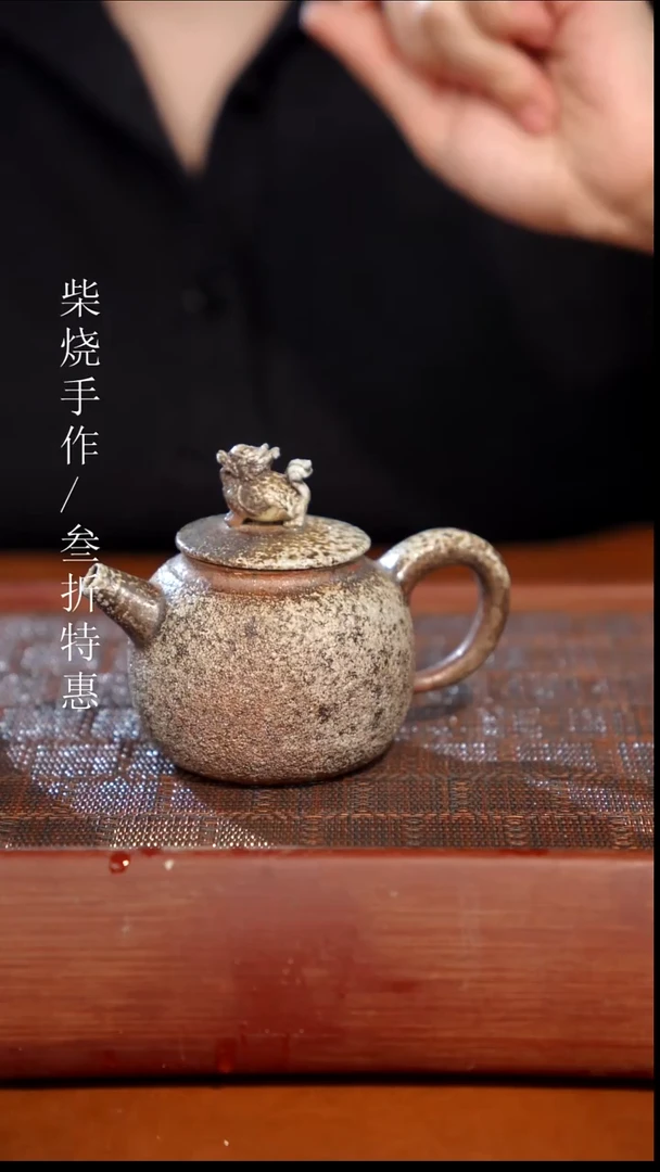 陶瓷奢瓷/瑞寅柴烧茶器（壶）0745
