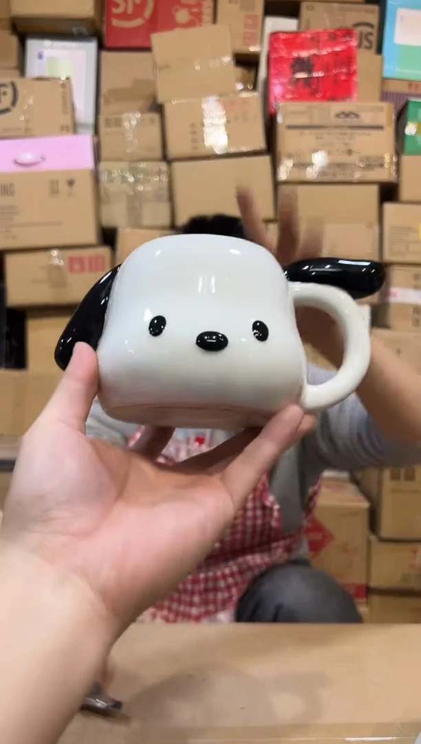 【闪购商品】杯陶瓷帕恰狗头杯