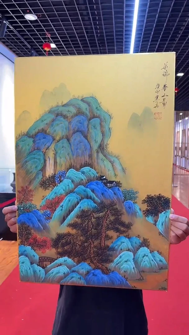 国画周建真老师绘画作品24-15