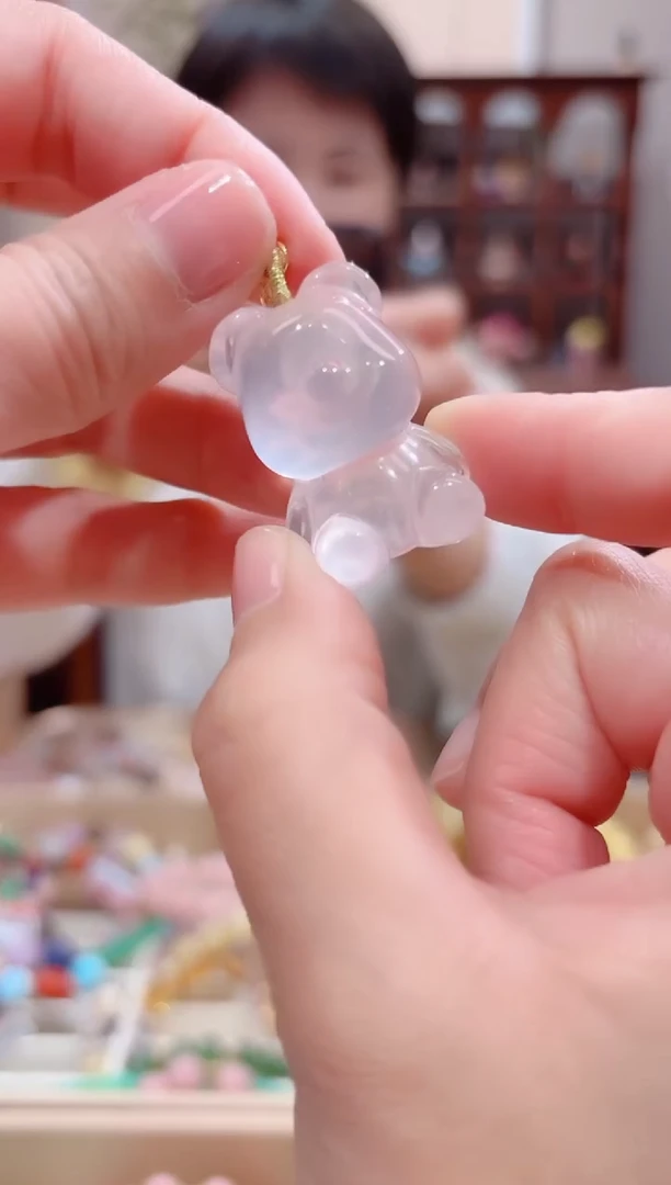 【闪购商品】水晶颈饰18K金镶嵌设计款珠串