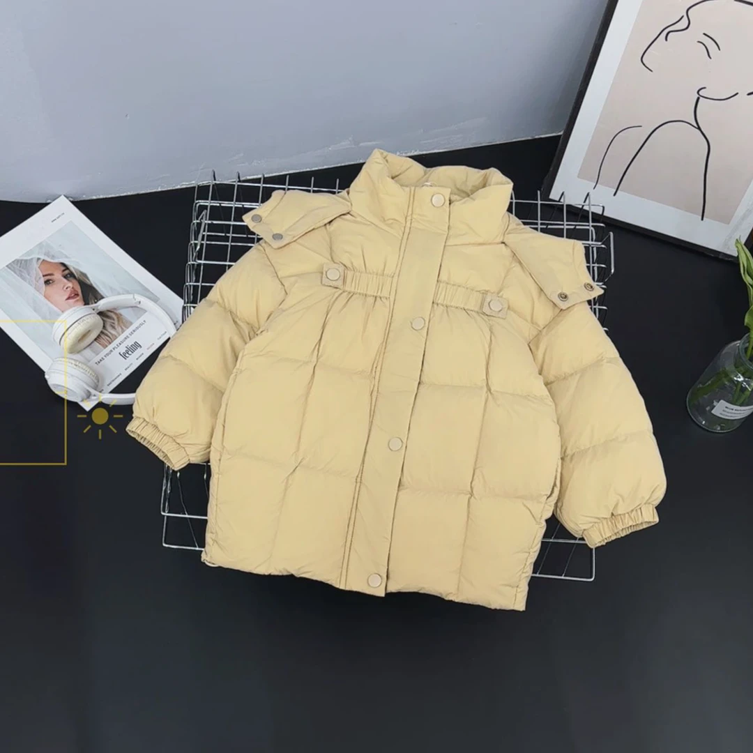 604高端专享冬款羽绒服黄色（老林专属）