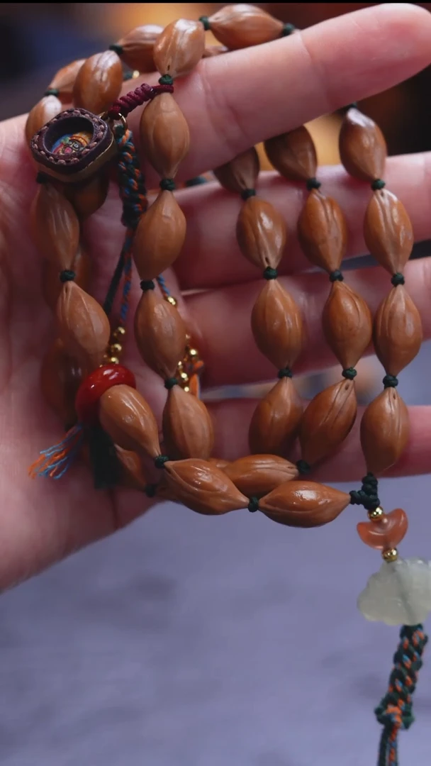 吊坠橄榄核苏工橄榄核脖挂