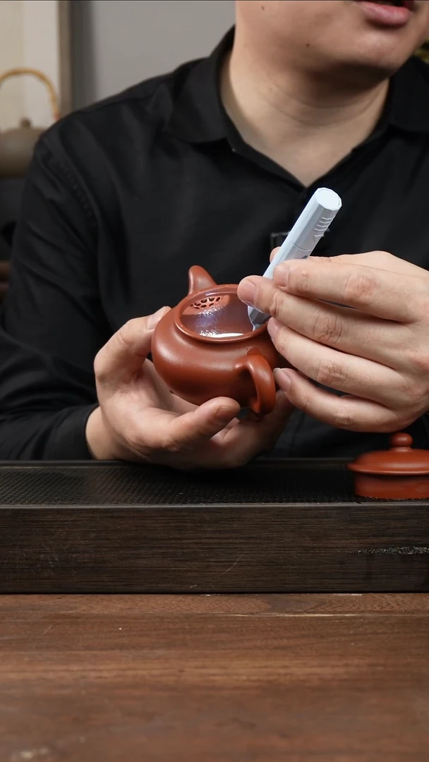 茶杯紫砂奔*遮全手朱泥仿古     200CC