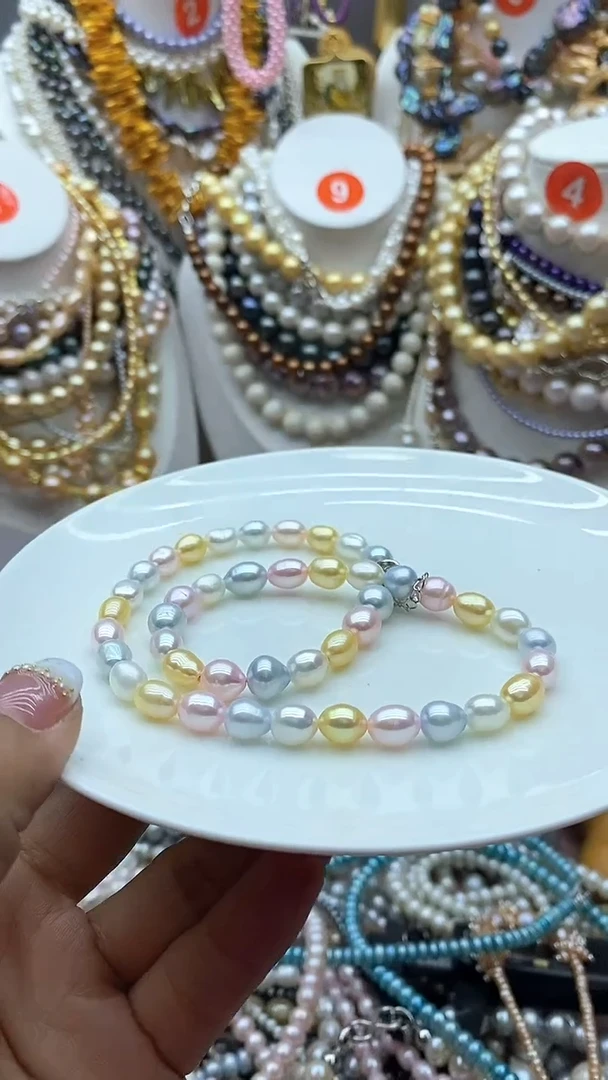 淡水珍珠未镶嵌颈饰1