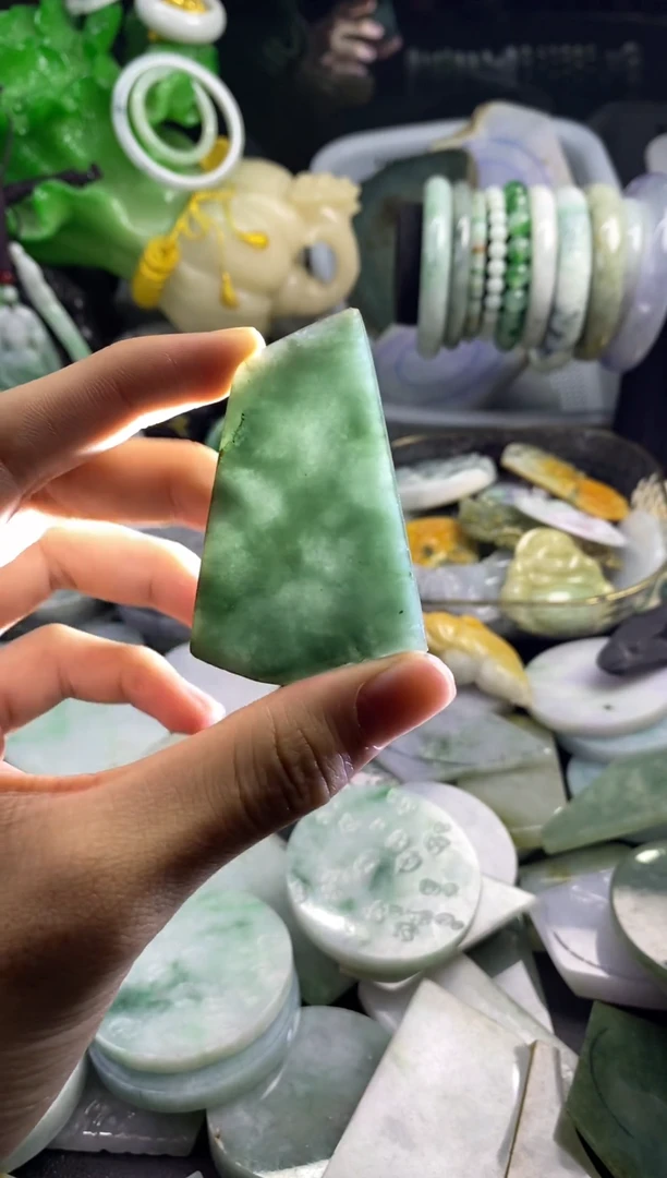 散珠翡翠翡翠A货