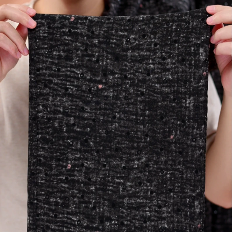 【3D烫花工艺】花间2025新款高腰垂直冰丝凉感透气阔腿裤c281肖峰