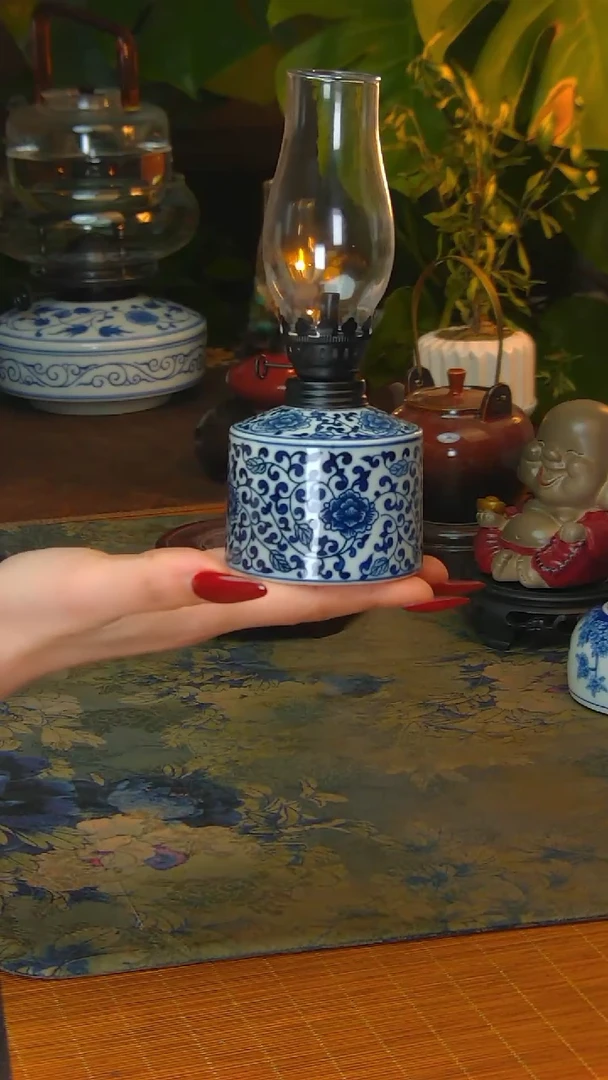 【闪购商品】景德镇陶瓷灯摆件