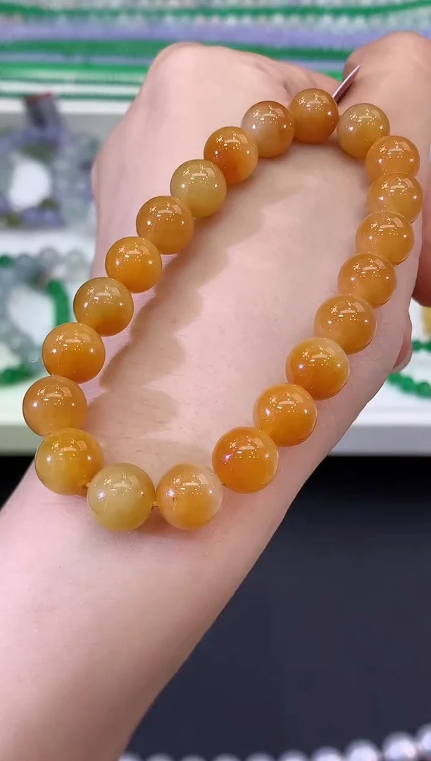 未镶嵌手串翡翠B340