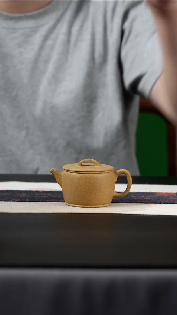 茶壶紫砂金黄墨绿小汉瓦