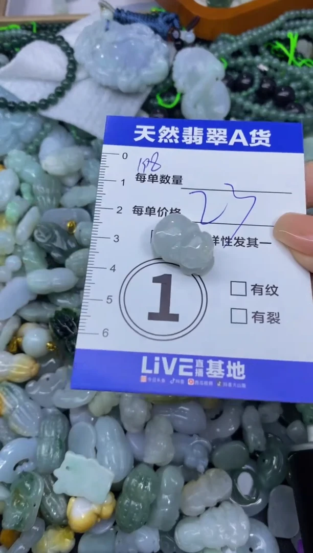 颈饰未镶嵌翡翠天然翡翠A货批量多样性发一件