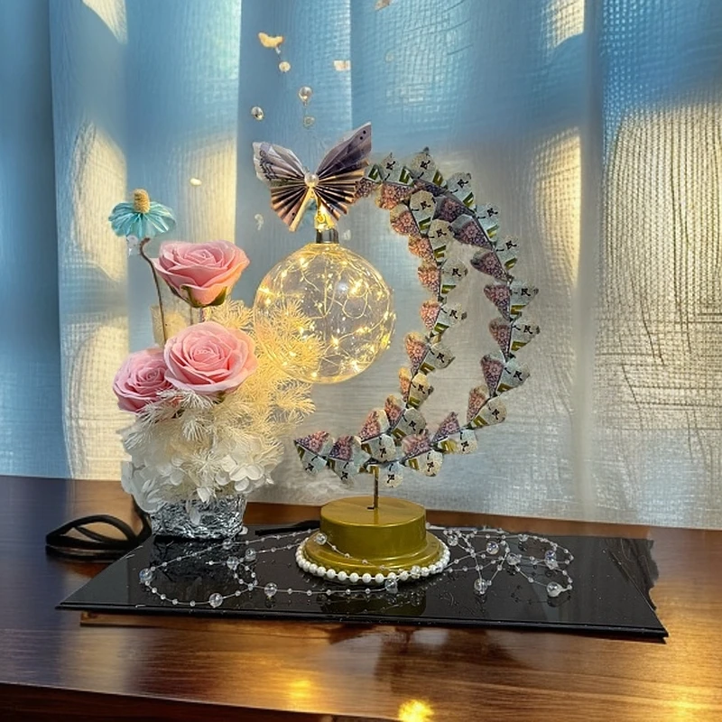 专属定制月亮代表我的心送爱人情人节结婚纪念日（不含现金）
