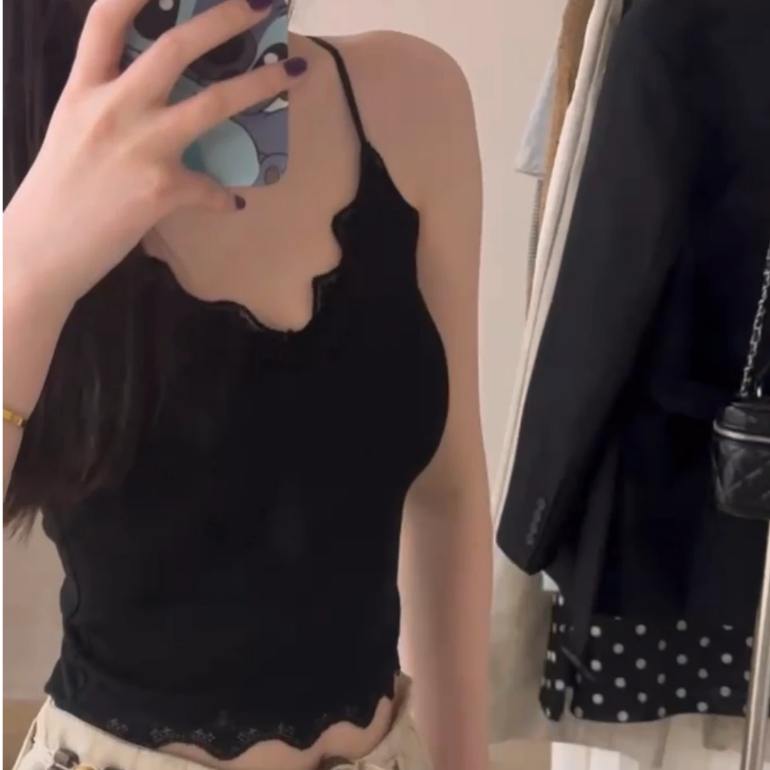 无痕蕾丝吊带美背时尚时尚百搭