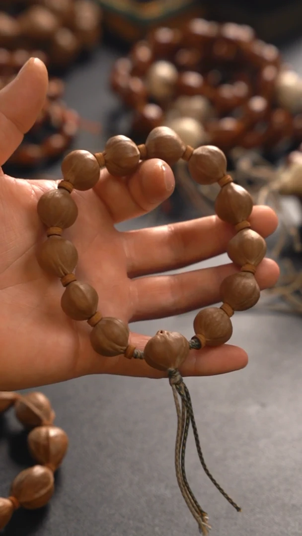 手串/手链橄榄核手串/手链橄榄核1718正三花梅林核