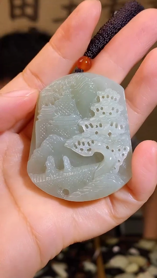 和田玉未镶嵌颈饰多样性随机发货拍一发一