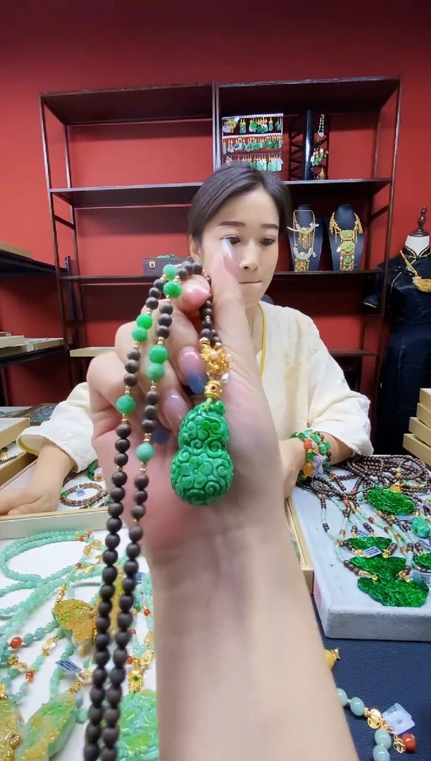 颈饰未镶嵌翡翠翡翠吊坠