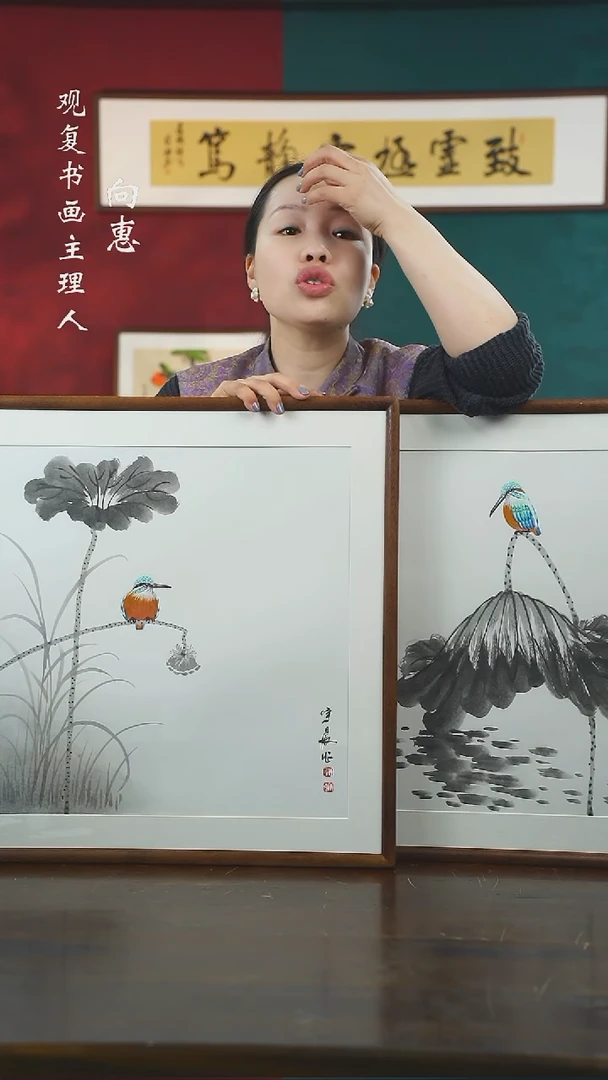 【闪购商品】书法YC1/2-53*53绘画手绘同款