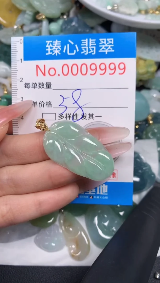 【闪购商品】翡翠颈饰未镶嵌含绳0009999