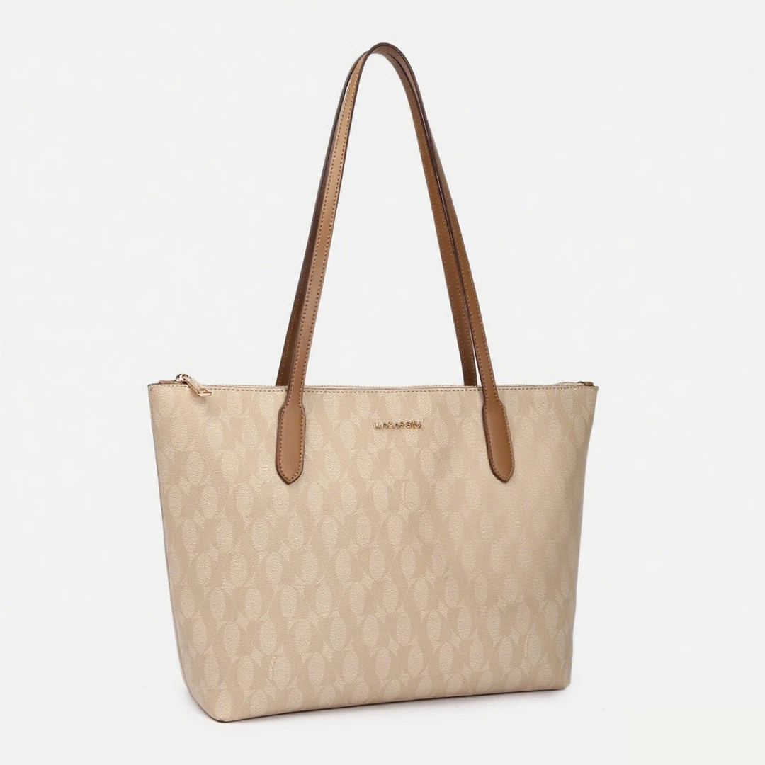 LIA CASSINI利亚卡西尼女士大容量通勤单肩包时尚手提托特包 6003