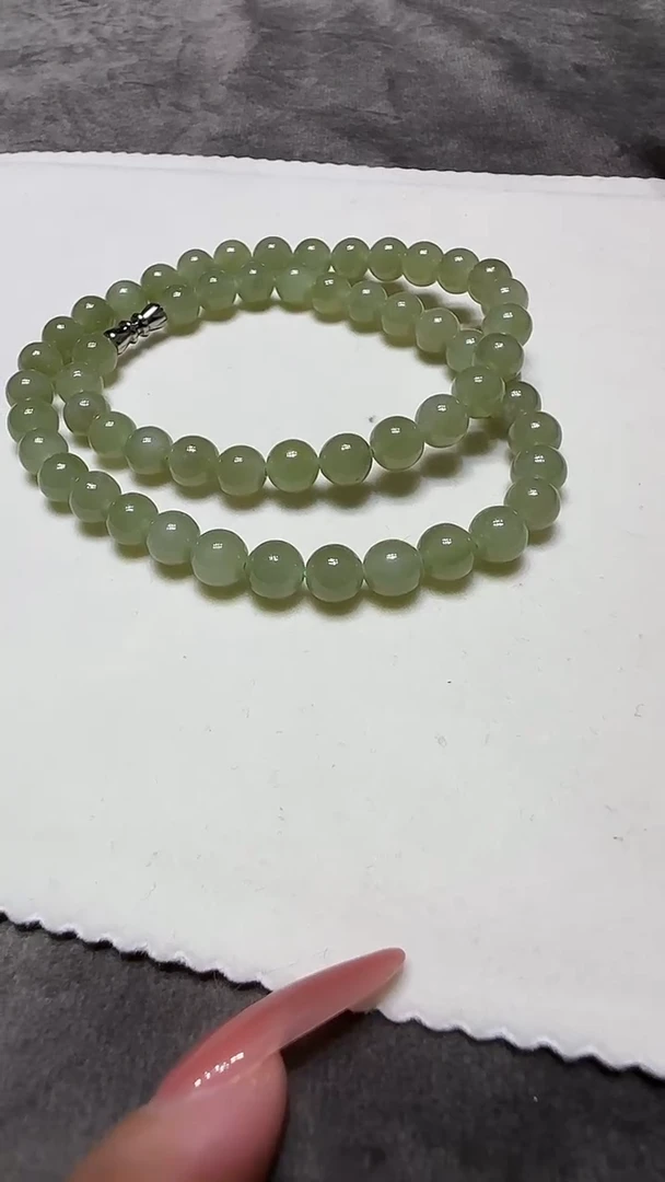 项链未镶嵌和田玉闪21