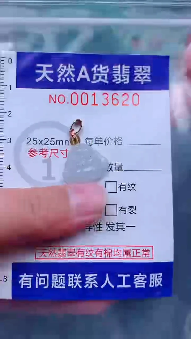 吊坠(不含链)未镶嵌翡翠1