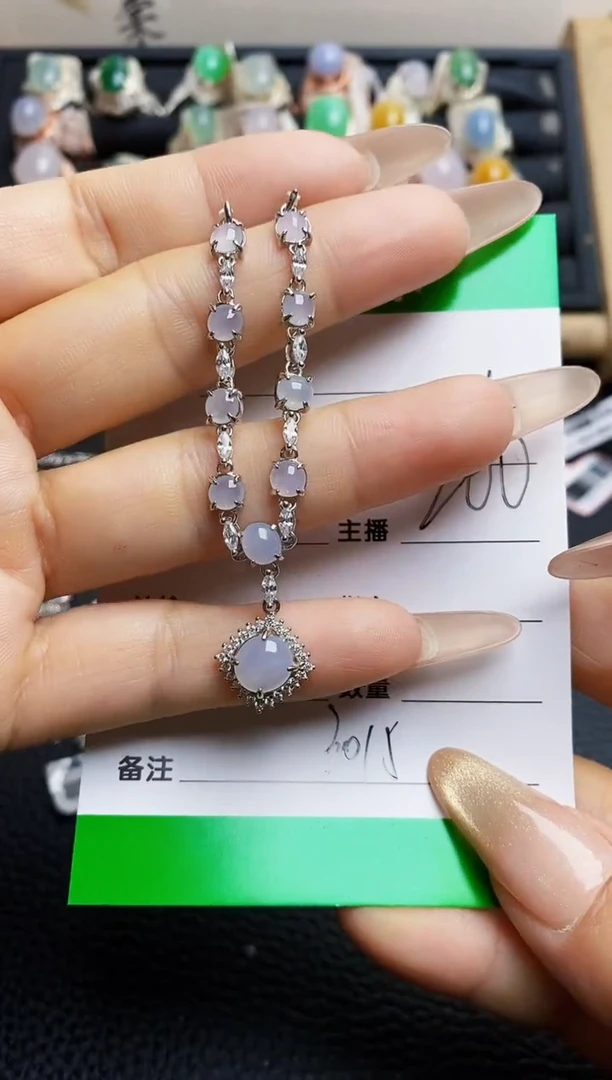 翡翠戒指银S925镶嵌3015