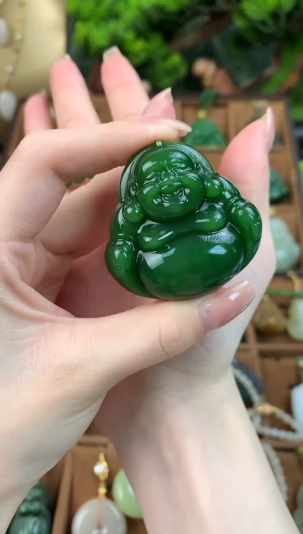 颈饰未镶嵌和田玉吊坠45mm