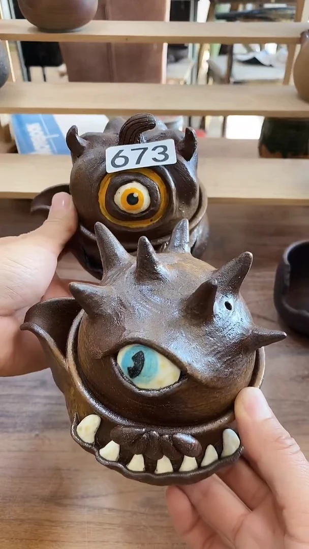 邹*憨爱砂陶艺手工制作