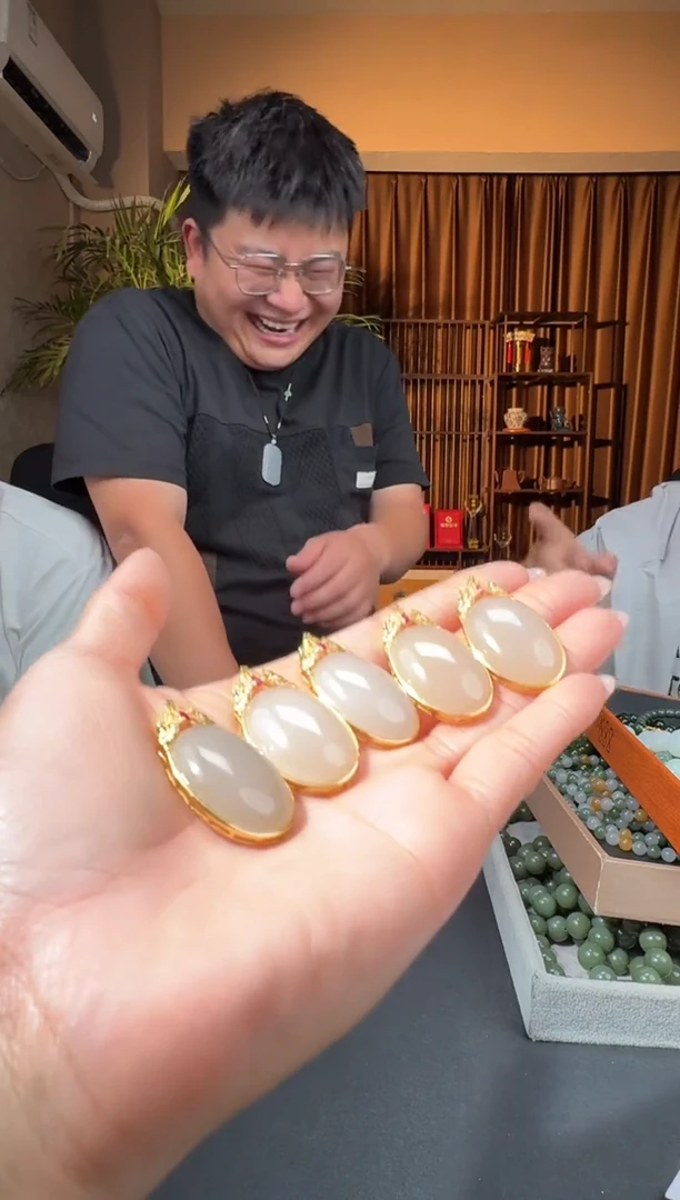 和田玉银S925镶嵌颈饰26无忌5.30多样性拍一发一