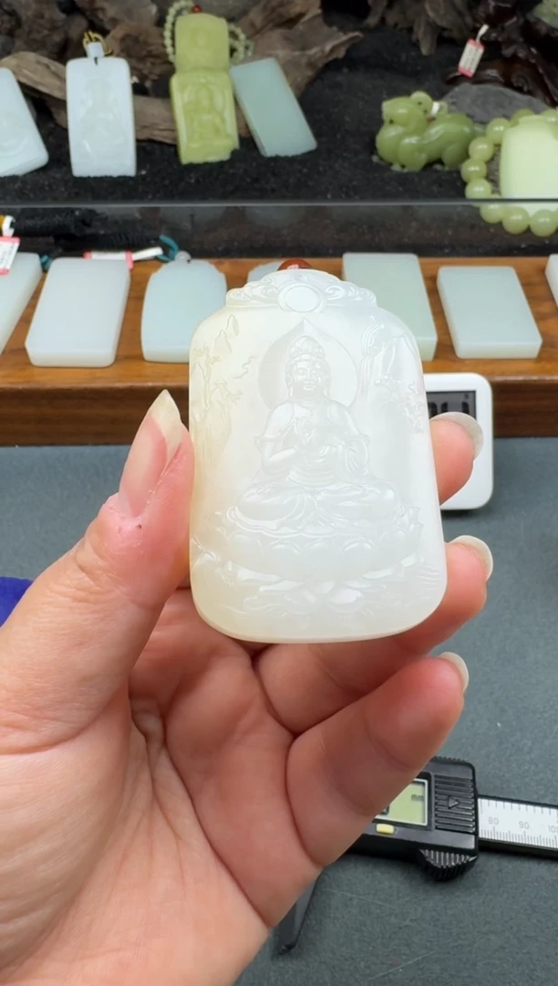 颈饰未镶嵌和田玉4