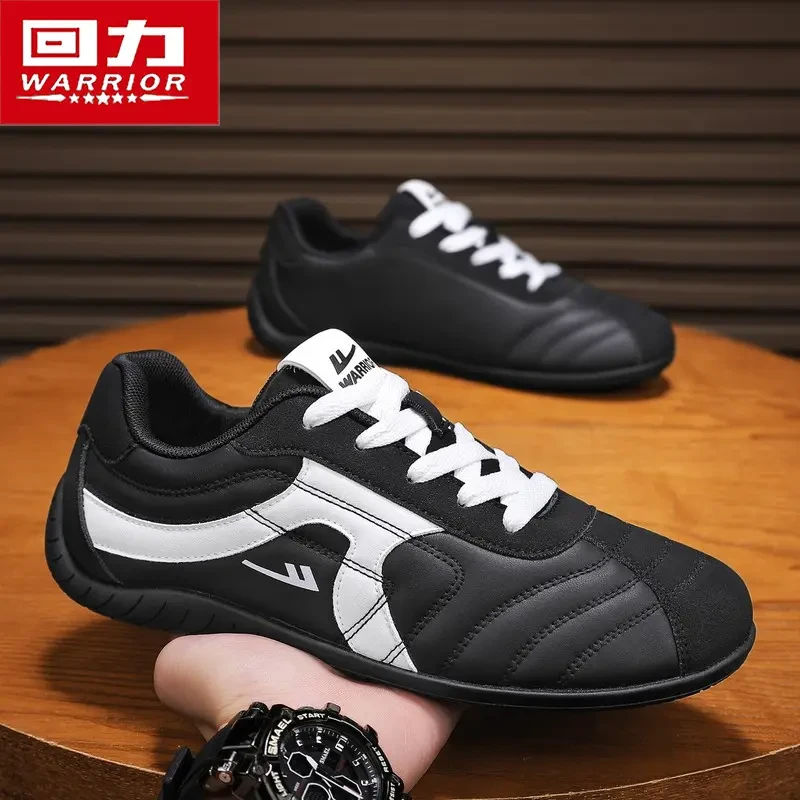 回力德训鞋子男款2025新款运动干净痞帅开车男鞋拼色百搭爆款板鞋