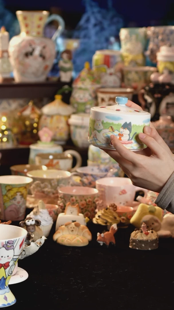 其他陶景德镇釉下彩手绘设计师款陶瓷