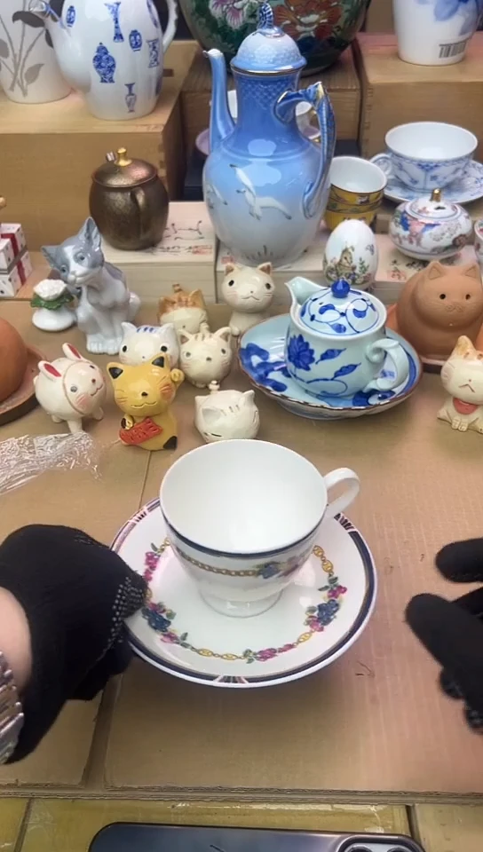 中古回流瓷器，介意者慎拍