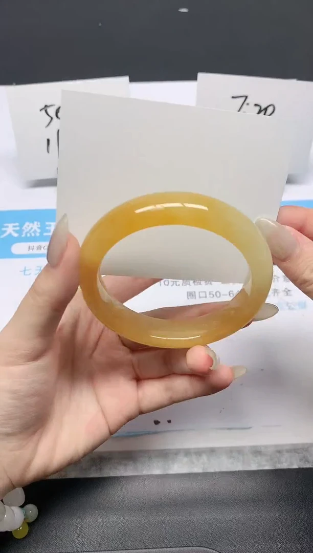石英质玉手镯未镶嵌K175-58.6
