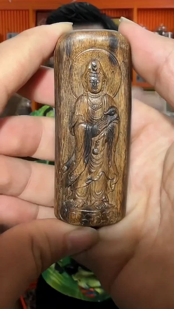 沉香吊坠58号天珠吊牌多样性发一