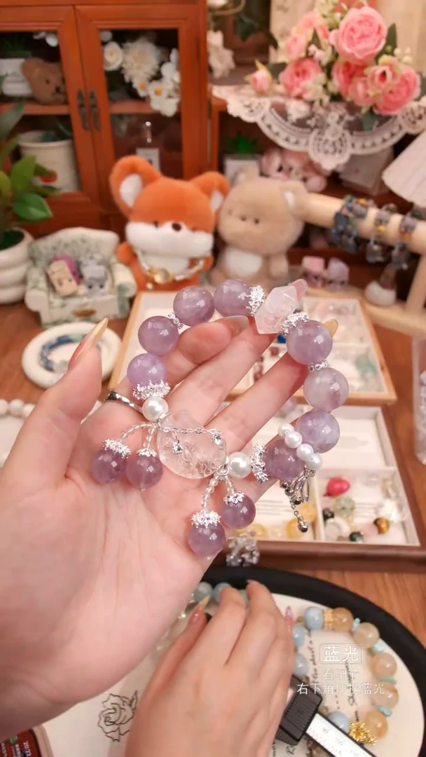 水晶手链未镶嵌皮**卡056多样性发货 发其一