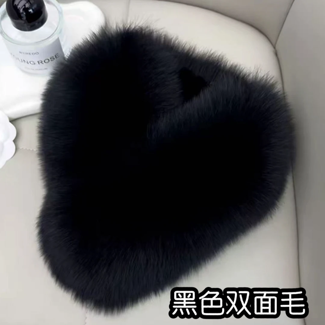 【百搭双面爆款围脖】女围巾磁铁双面毛百搭2025B77663—小黎玫瑰仓