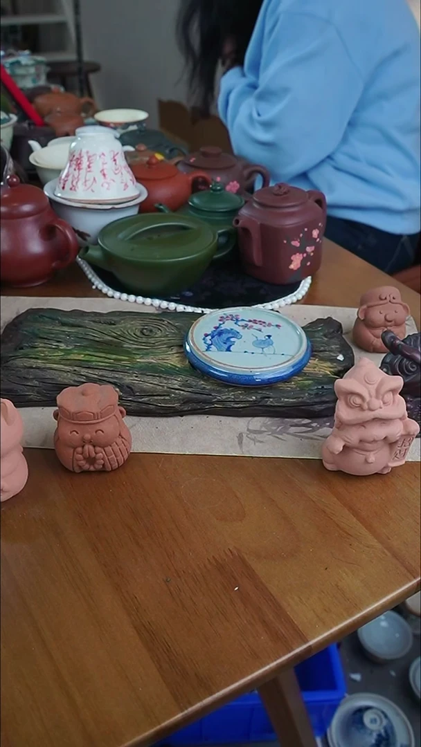 【茶瓷物语】手绘杯垫