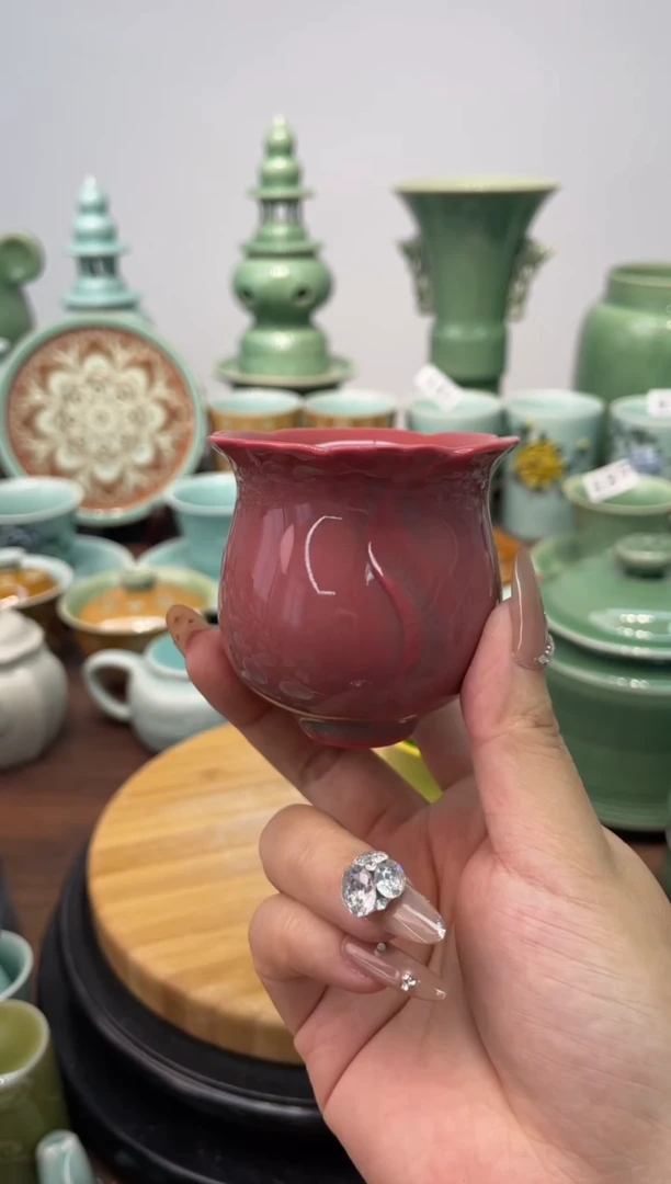 全手特价福利 微瑕 慧仙青瓷