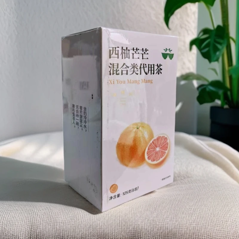 胖东来代购西柚芒芒混合类代用茶105g（6包）
