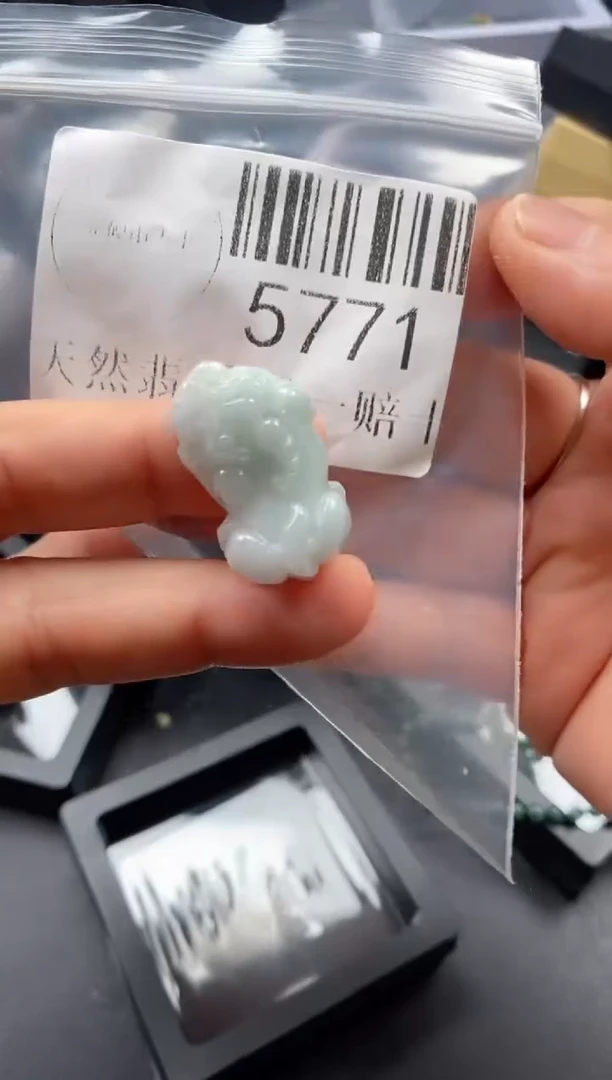 翡翠未镶嵌吊坠(不含链)5771