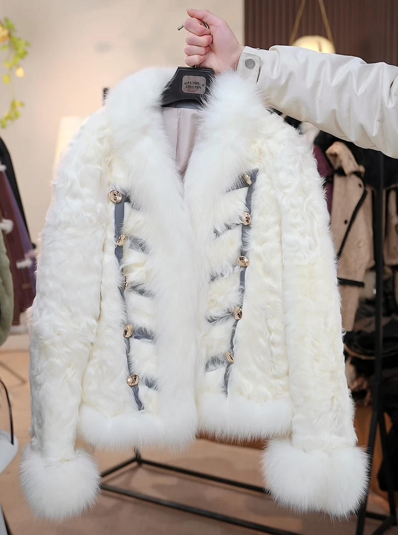 【茅茅专属】LY23268羊毛皮皮草