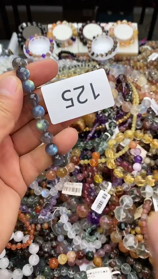 未镶嵌手链拉长石手链