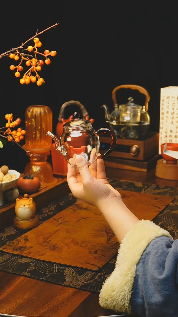 【闪购商品】王炸福利 禾器 美人肩-琥珀小品壶